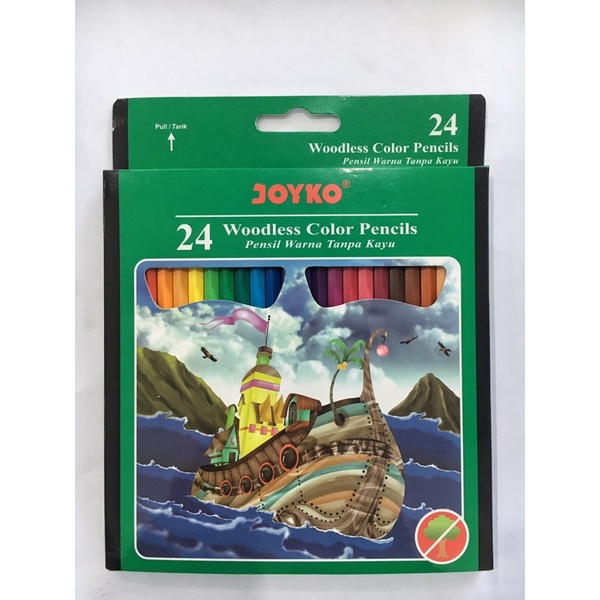 

Pensil Warna JOYKO Cp-104 / Isi 24 Warna