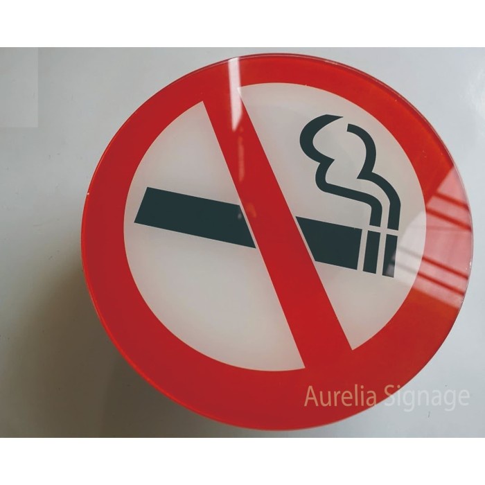 

Promo Dilarang Merokok -Sign Akrilik-aurelia signage/bulat - Dia 12cm