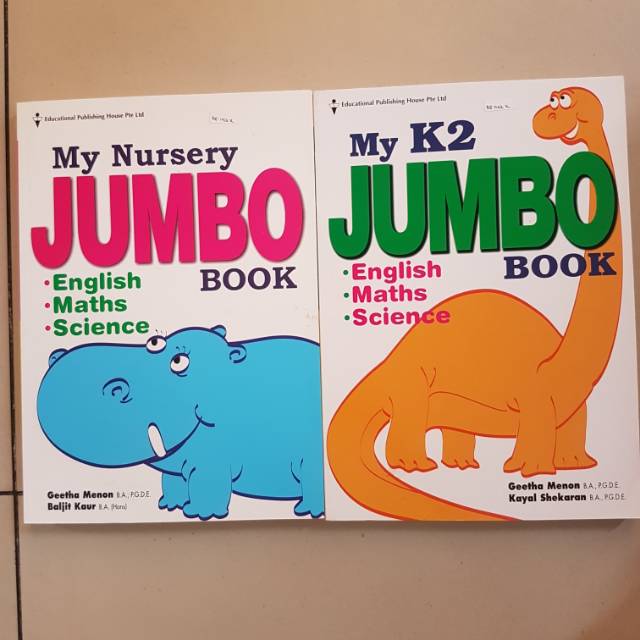 My Jumbo Book Nursery/K1/K2