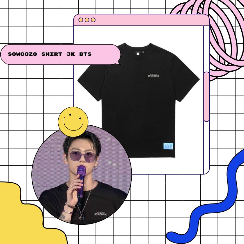 UNOFFICIAL BTS SOWOOZOO LOGO KAOS/T-SHIRT