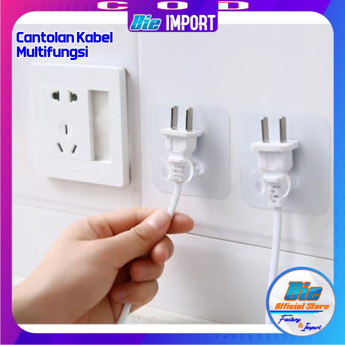 Holder Gantungan Kabel Multifungsi Impor Best Seller