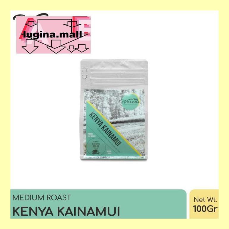 

Koptlopoc Worcas Arabica Kenya Kainamui 100Gr - Medium Roasted Coffee - Kopi Biji S53Mod5Sc