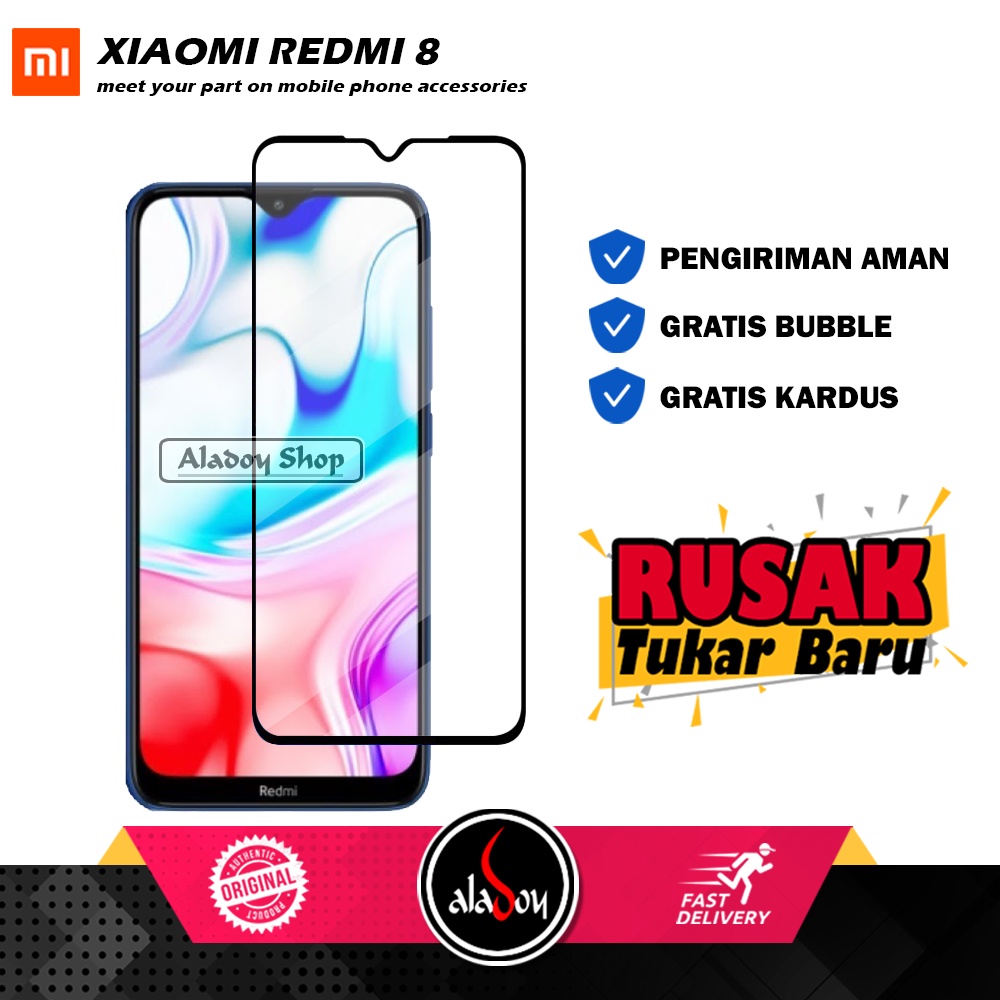 Tempered Glass Xiaomi Redmi 8 Anti Gores Layar Screen Protector