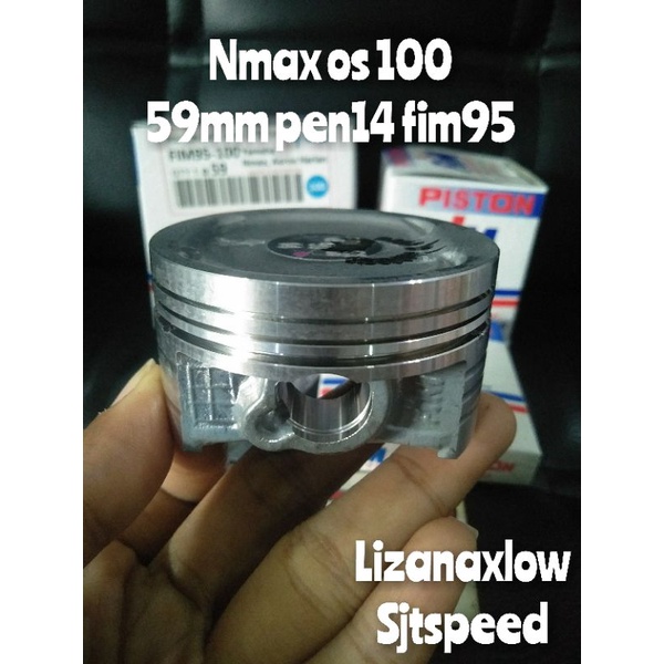 piston fim nmax aerox 58 58,5 59 59,5 60 pen14 fim95 std SD 300