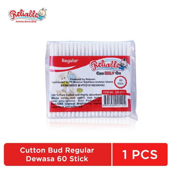 RELIABLE COTTON BUD BABY / COTTON BUD RELIABLE korek kuping