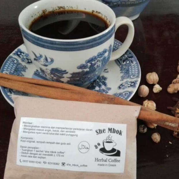 

Kopi Rempah She Mbok Coffee, Kopi Herbal, Kopi Sehat, Kopi Hitam Sehat (FREE EMAS)