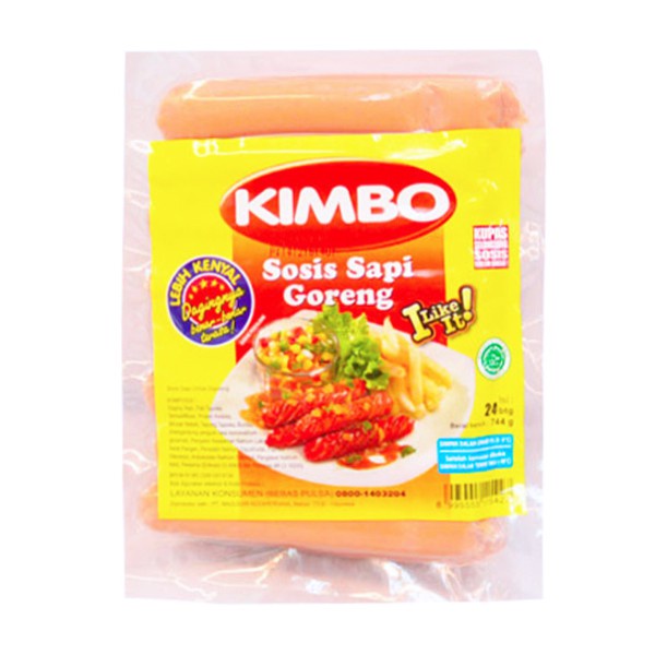 

Kimbo Sosis Sapi Goreng 24 Pcs