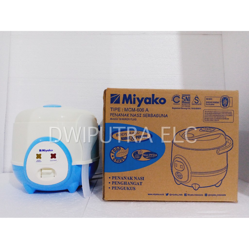 MAGIC COM MIYAKO MCM606A 0.6L RICE COOKER MCM 606 A