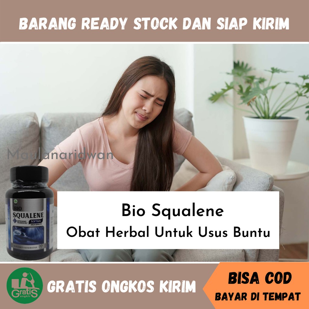Obat Usus Buntu, Radang Usus Besar, Radang Usus Buntu, Obat Herbal Radang Usus - Bio Squalene