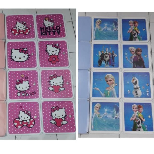 Lemari Pakaian Rak Serba Guna Lemari Baju Portable Karakter 8 Pintu