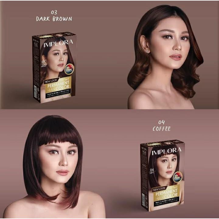 ❤ PAMELA ❤ IMPLORA NEW HAIR COLOR PERMANENT/ SEMIR RAMBUT PERMANEN IMPLORA