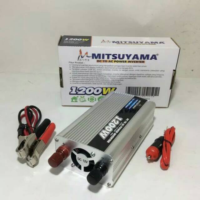 Power Inverter DC to AC  MS-INV1200W MITSUYAMA