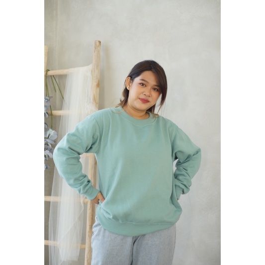 Basic Sweater Mint Green