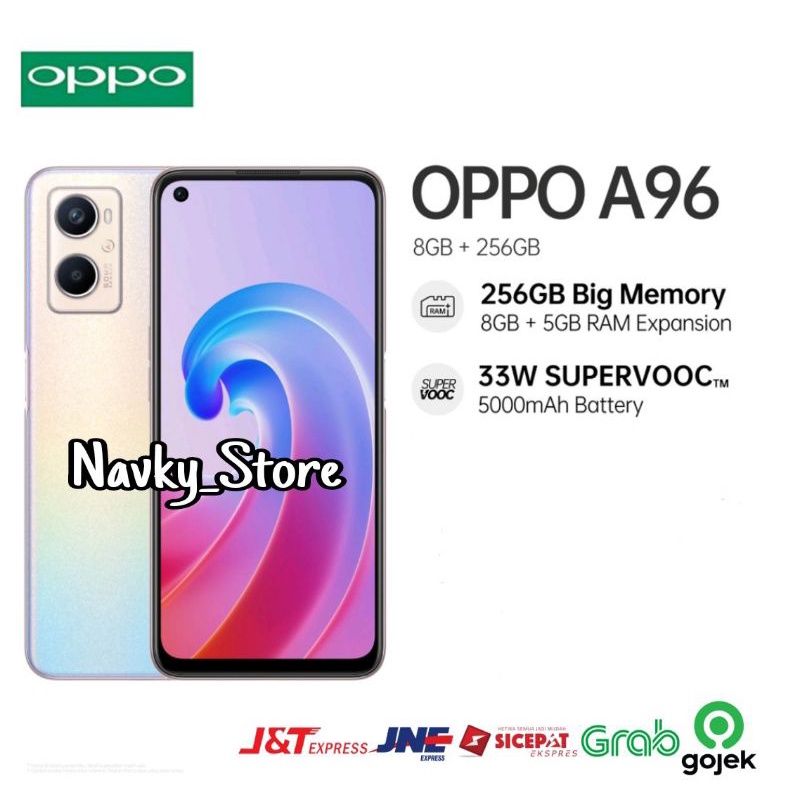 Jual OPPO A96 8/256Gb Smartphone (Garansi Resmi) Indonesia|Shopee Indonesia