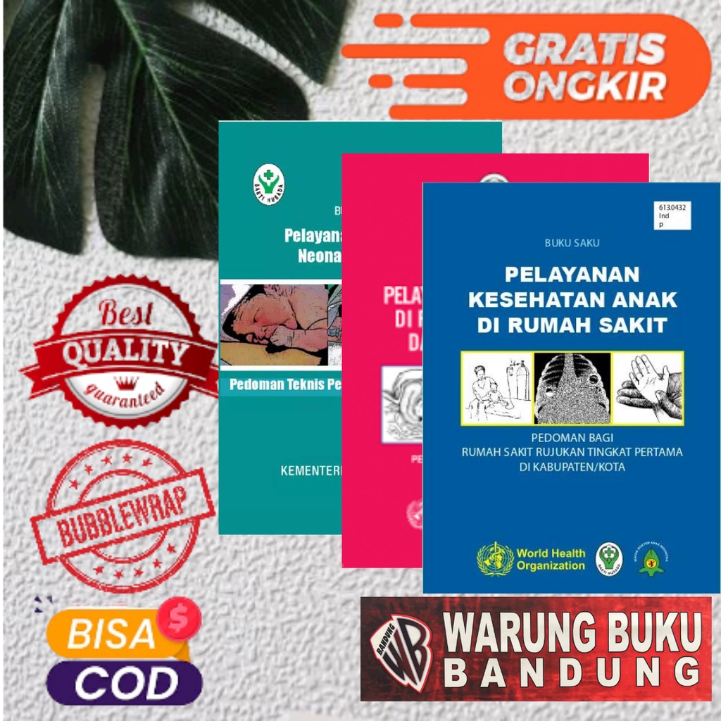 PAKET 3 BUKU SAKU KEBIDANAN - WHO