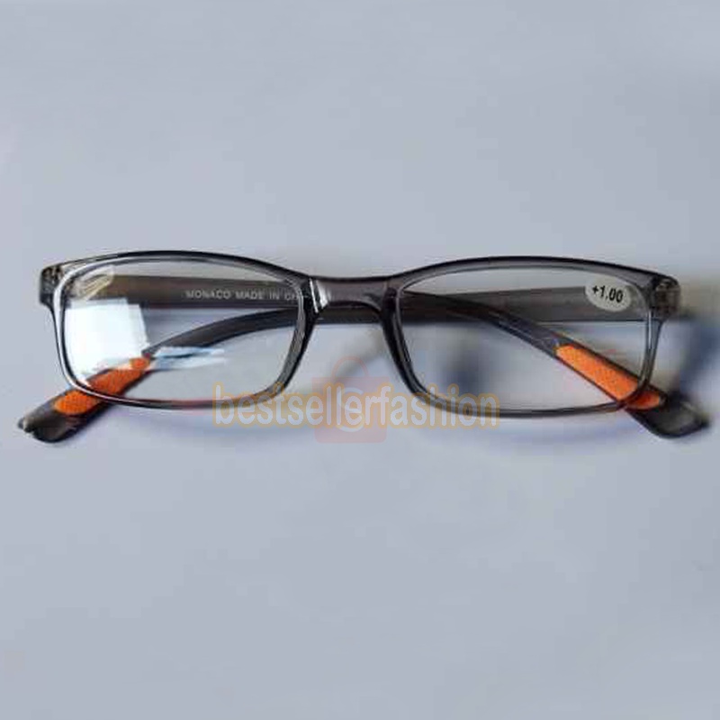 NEW TERMURAH Kacamata Plus (+) +1.00 s/d +3.00 Kacamata Baca Lensa PLus Pria Wanita Frame Kotak Persegi LENSA KACA Gagang Lentur Reading Glasses Unisex Kaca mata Baca PLus Kacamata Rabun Dekat Kaca mata Komputer