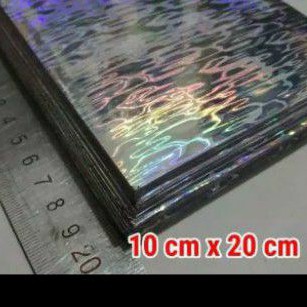 Stiker Hologram Tipis Fleksibel Umpan Metal Jig Minnow Lure