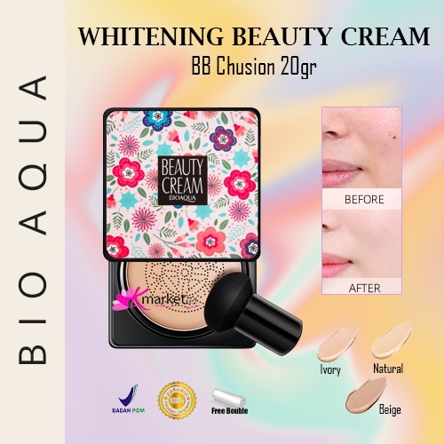 BIOAQUA BEAUTY CREAM | SUNISA CC CREAM | HYDRATING SOFT AND FLAWLESS BB CREAM