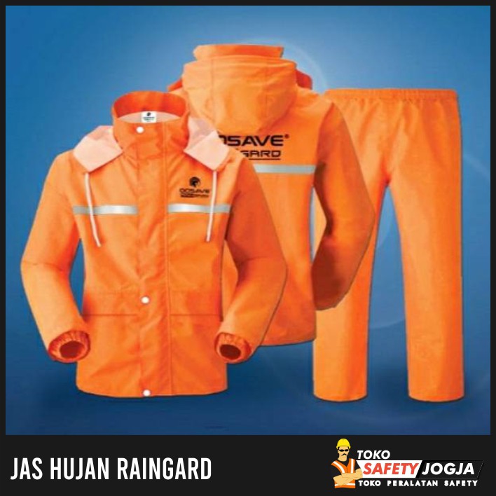 JAS HUJAN PROYEK MOTOR  BAJU CELANA RAINSUIT SAFETY GOSAVE