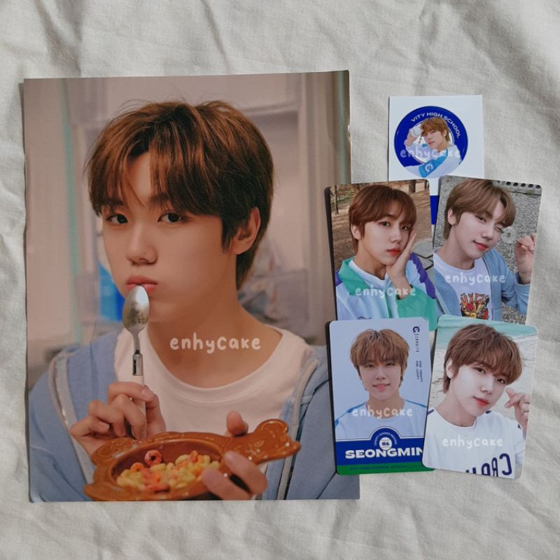 PHOTOCARD PC AHN SEONGMIN CRAVITY : benefit bene set summer package sumpack 2021 stand together hit 