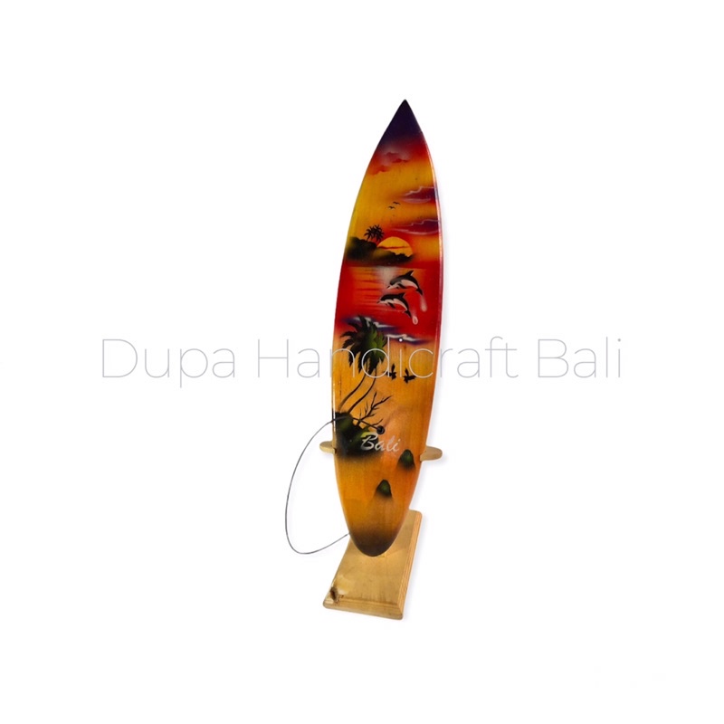 Miniatur papan surfing | souvenir oleh-oleh khas bali