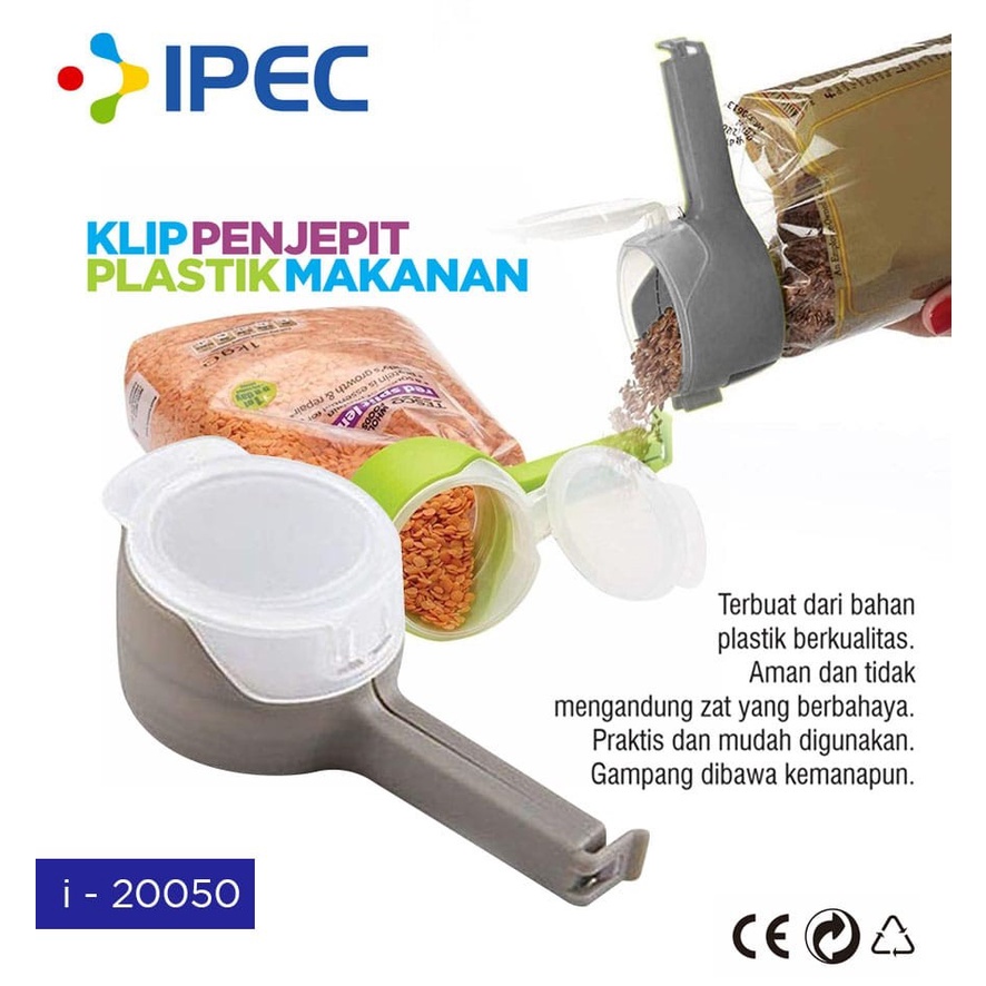 klip plastik makanan Food Sealer Klip Penjepit Plastik Makanan / Klip Segel Plastik Kemasan Snack Makanan 20048 / 200053