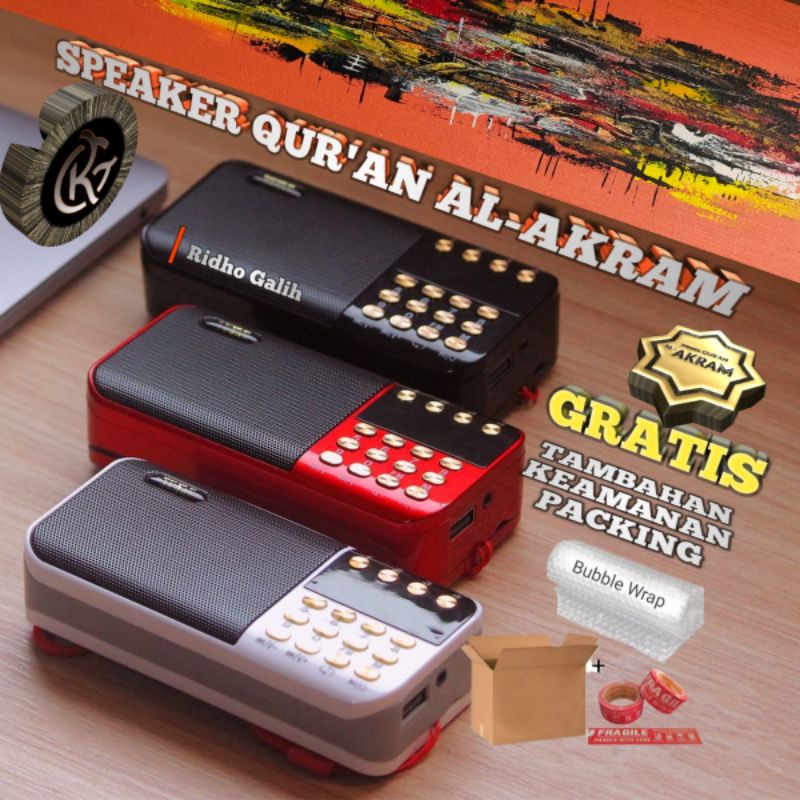 Speker Quran Murotal 30 Juz Dengan KONTEN TERBARU  - BISA POWER BANK