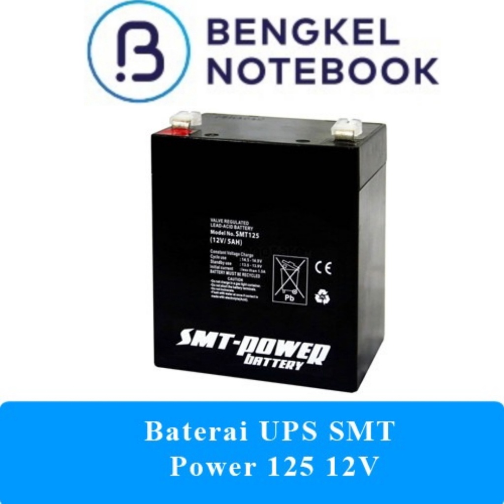 Baterai UPS SMT 12v - 5Ah Baterai Kering