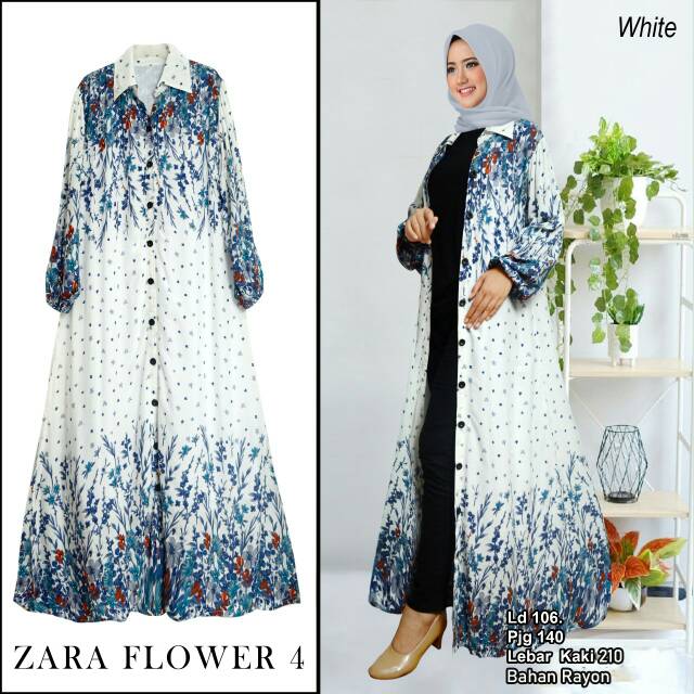 Zara flower maxi,  outer,  longcardy