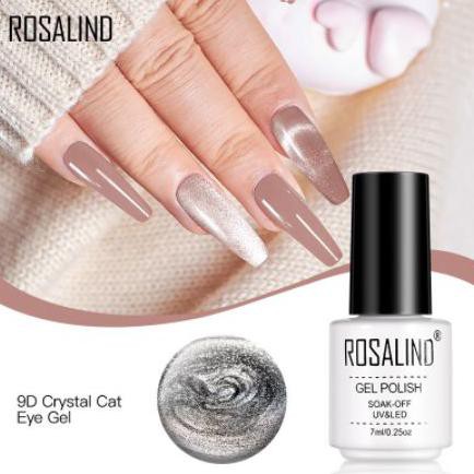 ROSALIND 5D CAT EYE NAIL GEL POLISH (BISA DIAPLIKASIKAN DI SEMUA WARNA
