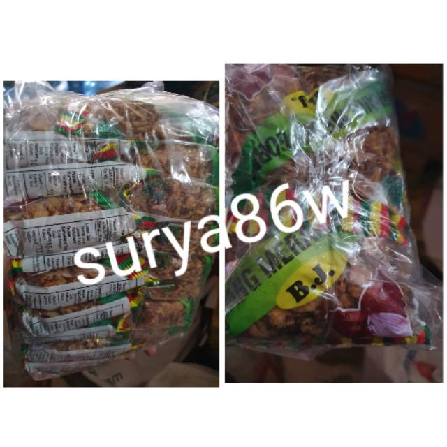 

1pak bawang goreng BJ isi 20bks x 50gr