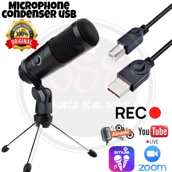 Microphone / Mic Condenser Usb Meeting Podcast Recording