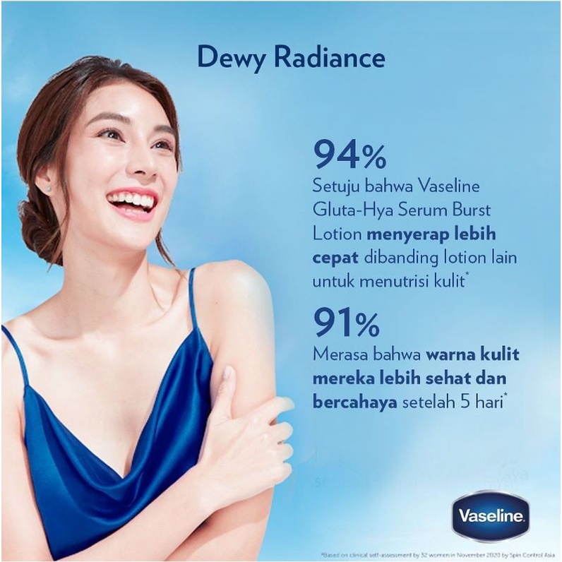 Vaseline Healthy Bright Gluta-Hya Serum Burst UV Lotion 200ml