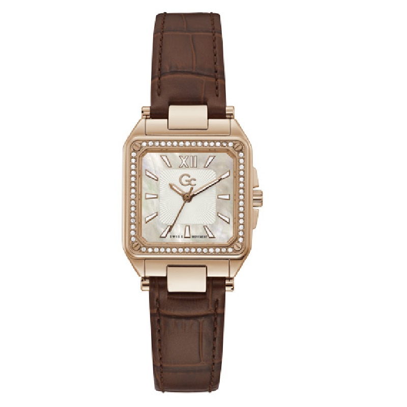 Guess watch Gc Couture Square Jam Tangan Wanita Y85003L1MF