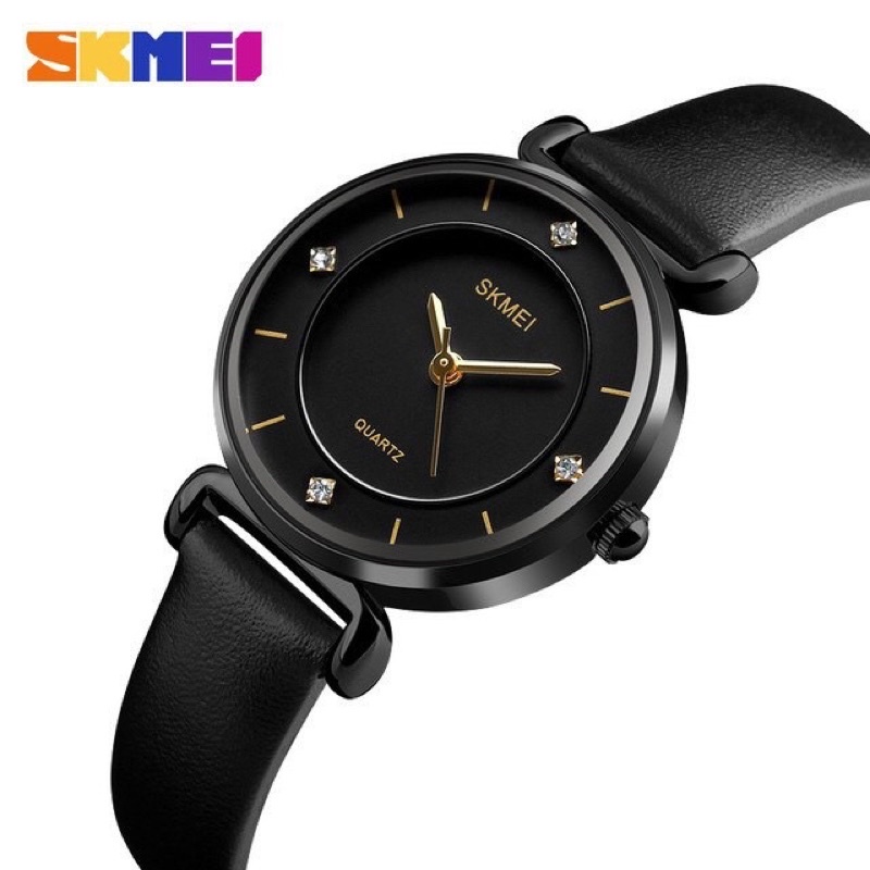 Jam Tangan Wanita / SKMEI 1330 Analog Leather / Jam Tangan Wanita Analog Original / SKMEI