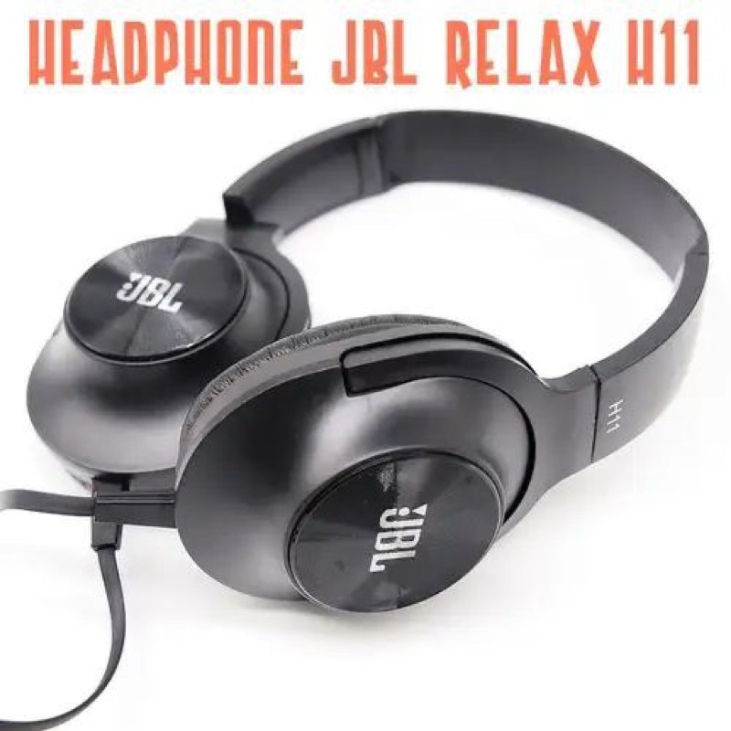 headset Bando/Headphones Relax H-11 stereo Bass + Mic Garansi Toko 6 bulan