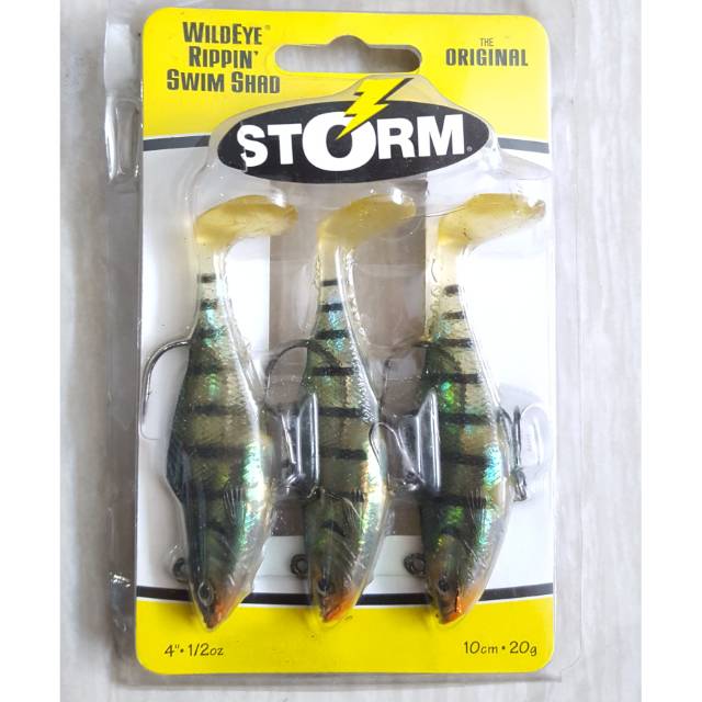Umpan Lure STORM wild eye rippin swim shad 20g