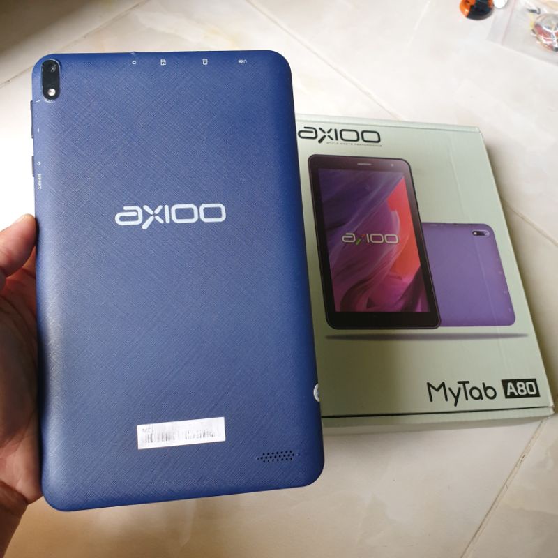 Axioo Mytab A80 8&quot; 3/32gb second mulus lengkap siap pakai