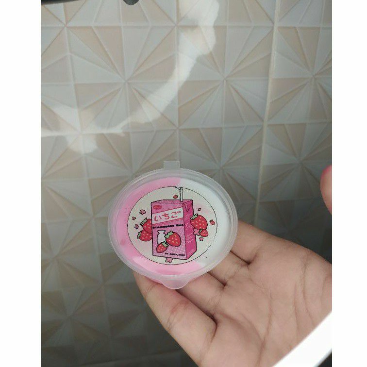 

Strawberry Milk slime by Aqila_Shop