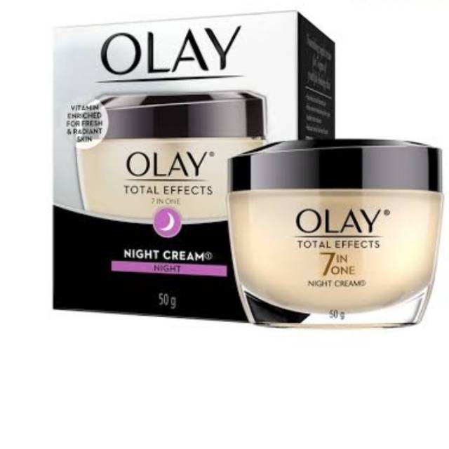 Night anti aging cream OLAY total effect 50g