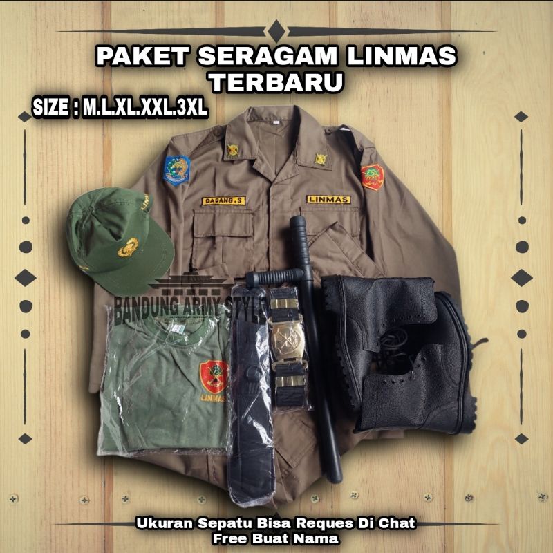 PAKET SERAGAM LINMAS.SERAGAM LINMAS TERBARU.LINMAS HIJAU.STELAN HANSIP.SERAGAM HANSIP.SERAGAM LINMAS HIJAU .SERAGAM LINMAS TERBARU