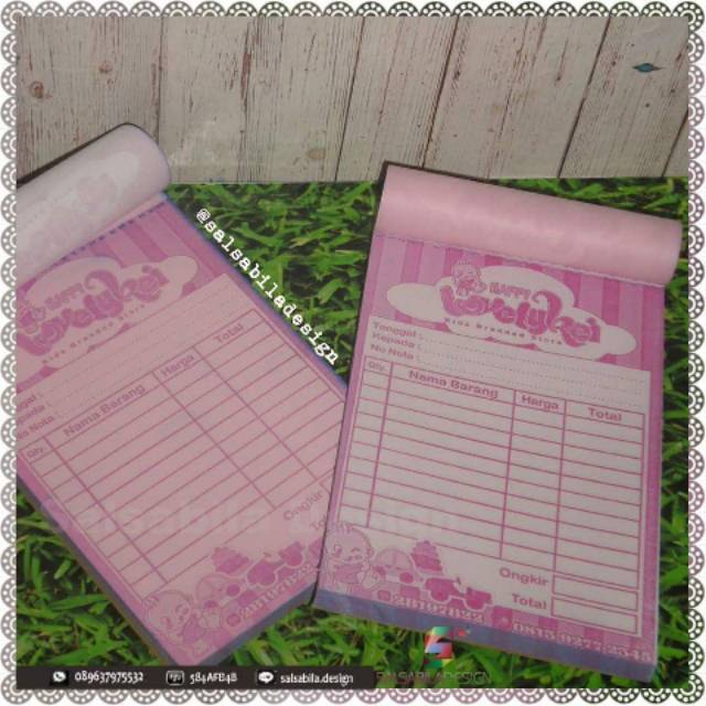 

Nota NCR 1 warna 1 rim