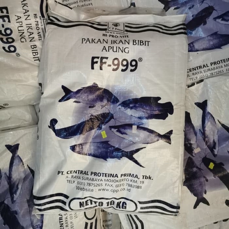 pakan FF-999 kemasan repack 1kg