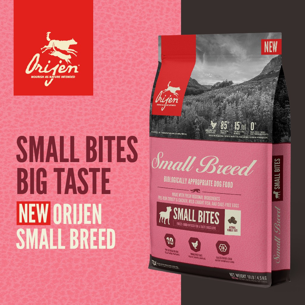 ORIJEN SMALL BREED 4.5KG