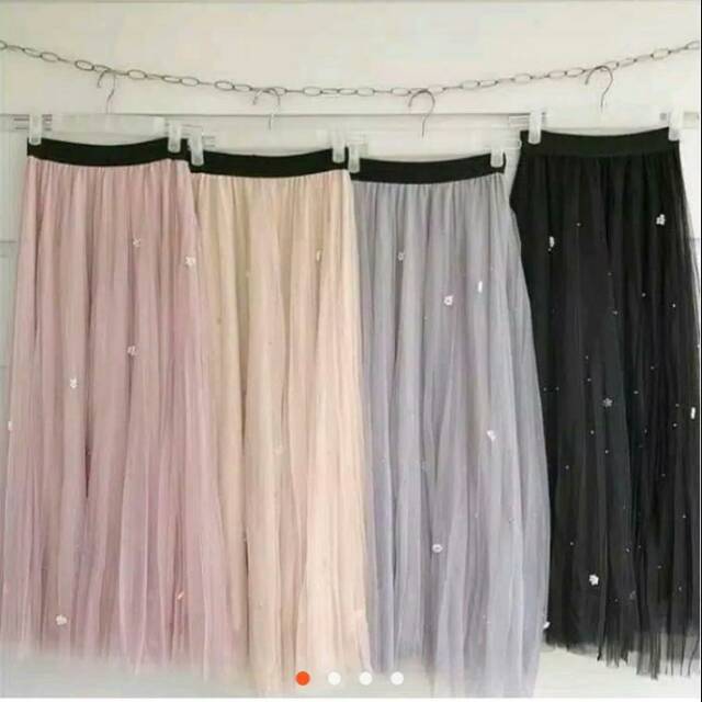  Rok  tutu  Bahan  balotelli mix tile Ukuran All size fit L 