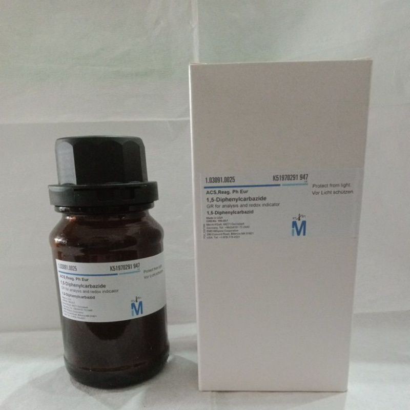 1,5 Diphenylcarbazide PA MERCK 25 gr/Difenilkarbazide MERCK