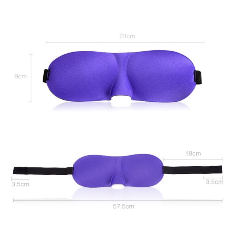 Penutup Mata 3D Eye Mask Sleep Travel Mask