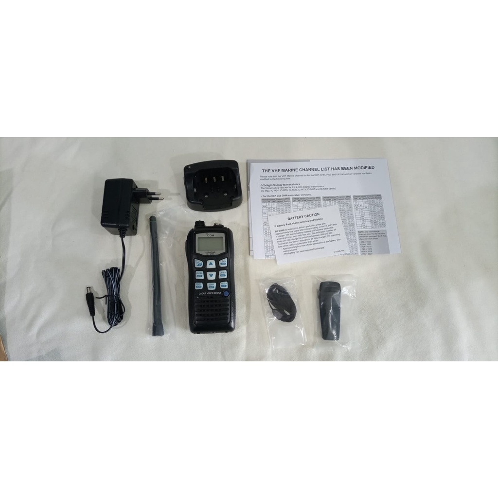 HT Icom M36 Marine VHF Single band M 36 M-36 IP67 IP 67 Original Garansi 1 Tahun Servis