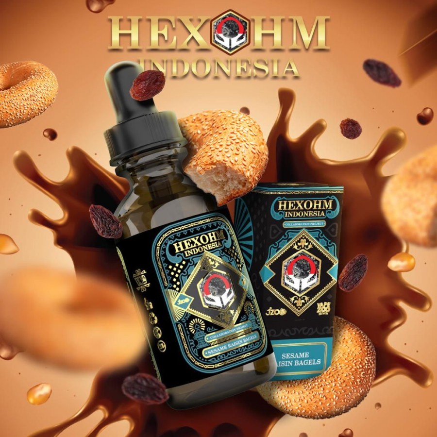 HEXOHM INDONESIA V2 SESAME RAISIN HEXOHM V2 60ML AUTHENTIC by VAPEZOO
