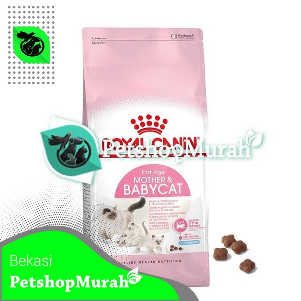 Makanan Kucing Royal Canin Mother &amp; Babycat 2 Kg Cat Food Ibu dan Anak 2kg